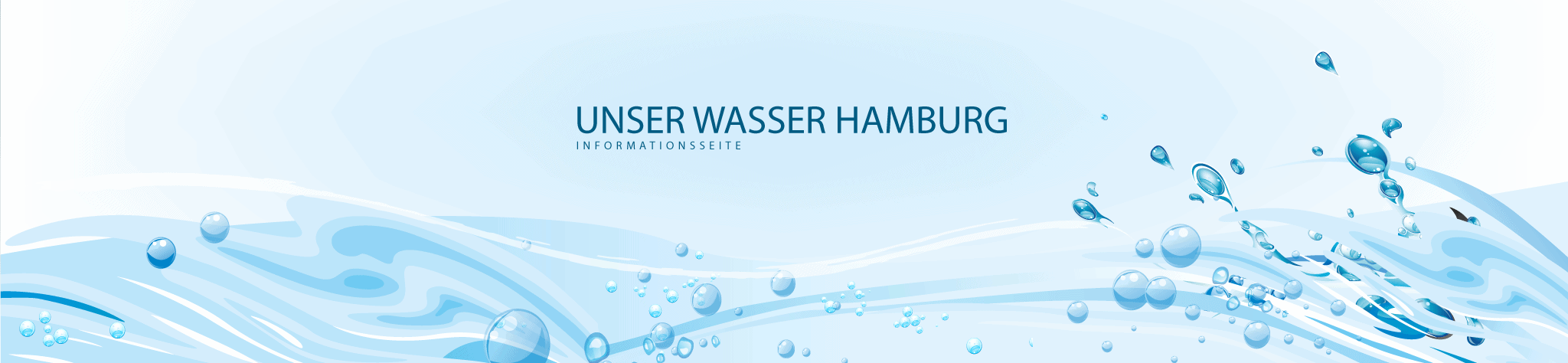 Unser Wasser Hamburg breites Banner